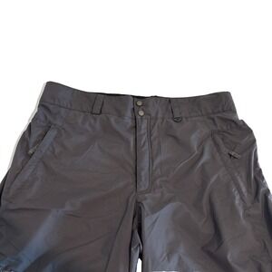 Columbia Omni-Tech Insulated‎ Ski Pants Mens XL Dark Gray Waterproof Snow Sports